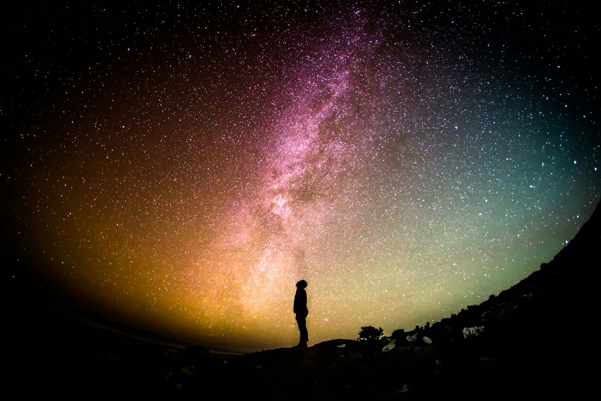 Cielo nocturno en Sierra Morena